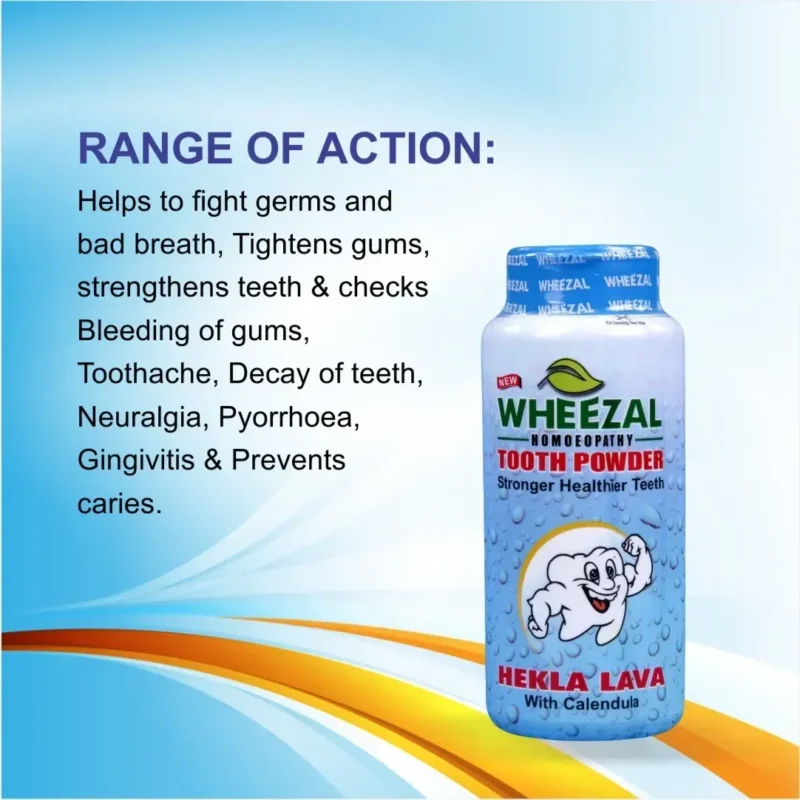 Wheezal Hekla Lava Tooth Powder